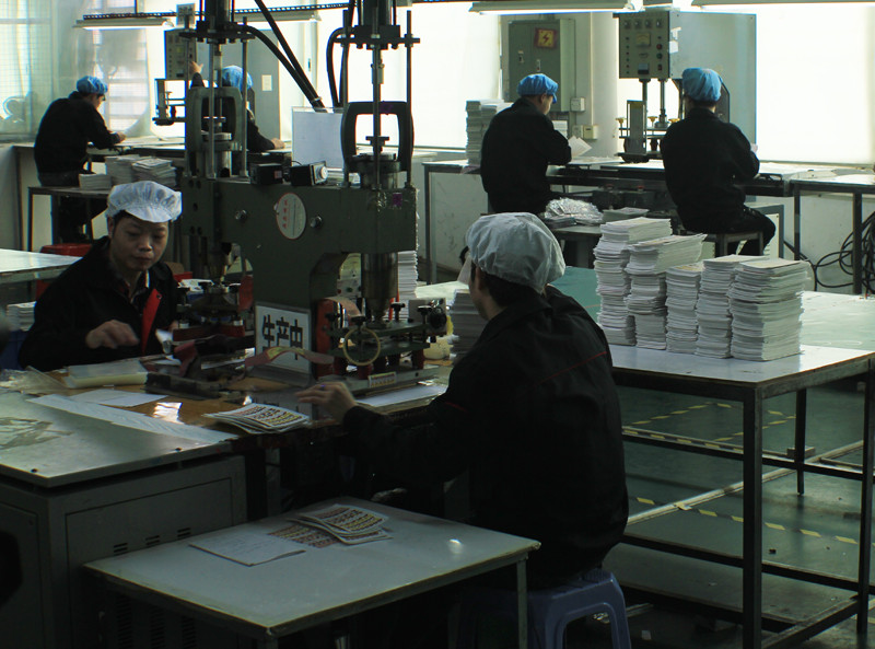 Dongguan Color Wind Plastic Product.LTD Fabrik Produktionslinie